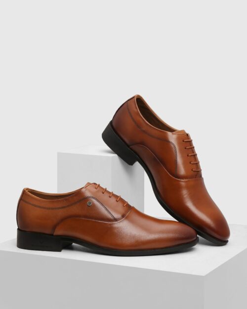 Blackberry brown formal shoes